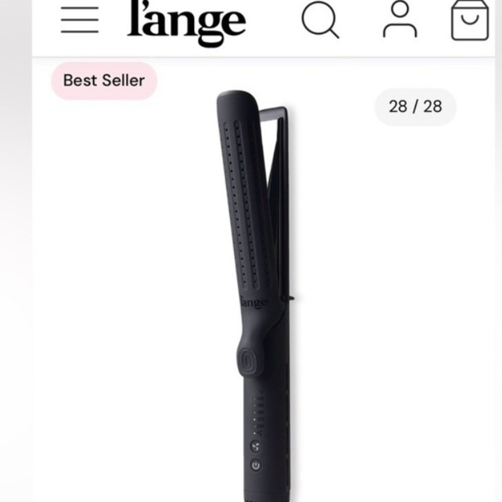 L’ange Grande Le Duo Hair Straightener/curler 360 airflow